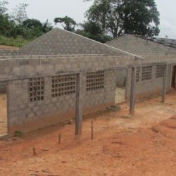 Nouveau bâtiment de l'EPP AMAKPE TABOA en construction